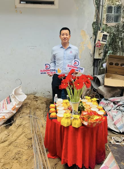 22/07/2024: Hoàn thành Phần kết cấu dầm và sàn lầu 1