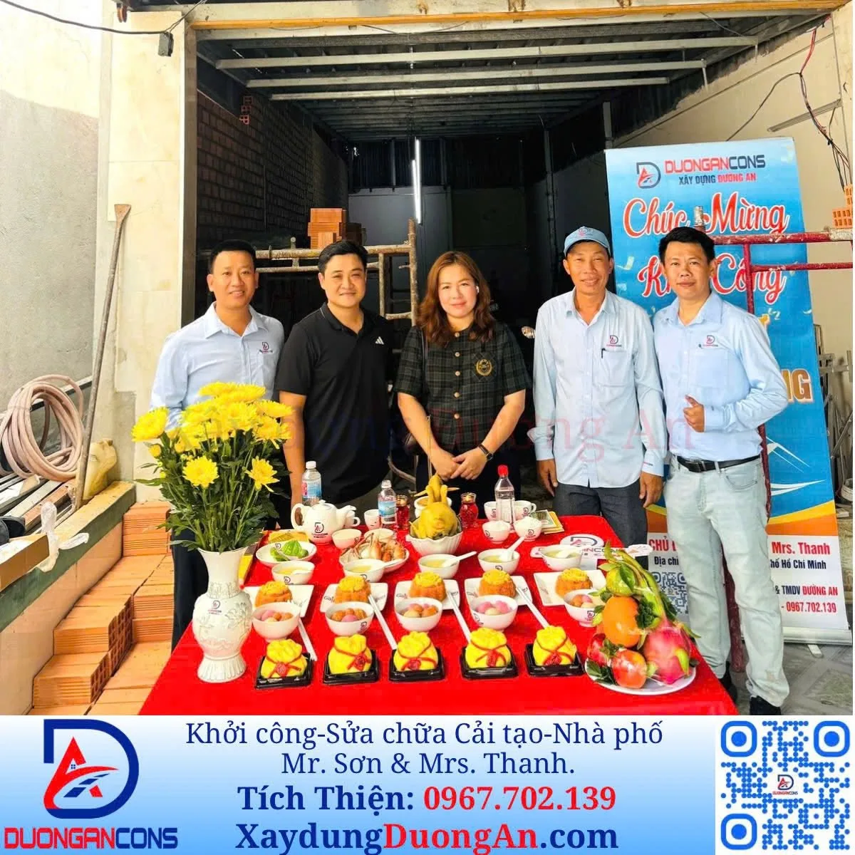05/03/2026: Xây dựng Đường An - Lễ cúng Khởi công - Sửa chữa Cải tạo - Nhà phố