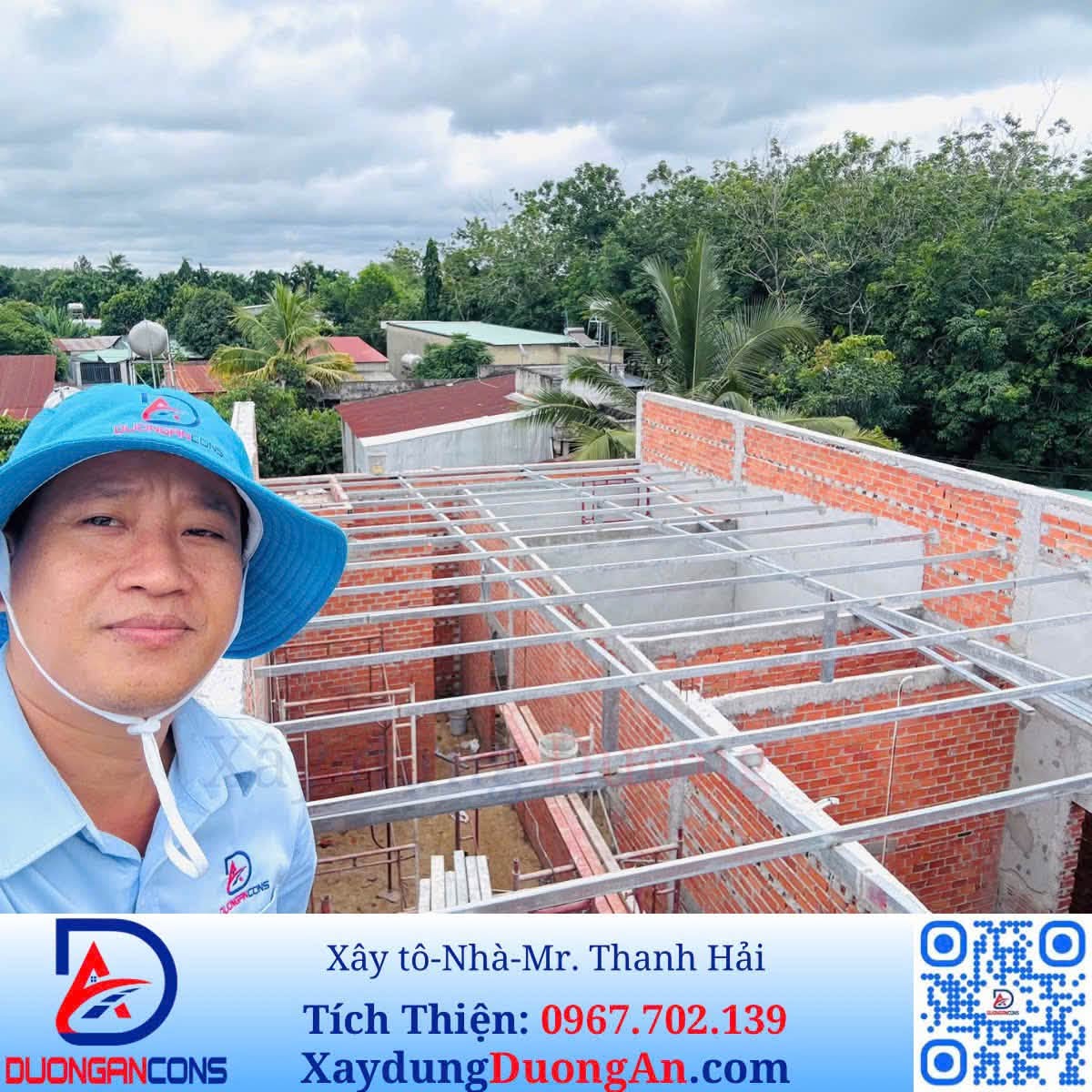 04/07/2026: Xây dựng Đường An - Xây tô - Nhà phố Mr. Thanh Hải