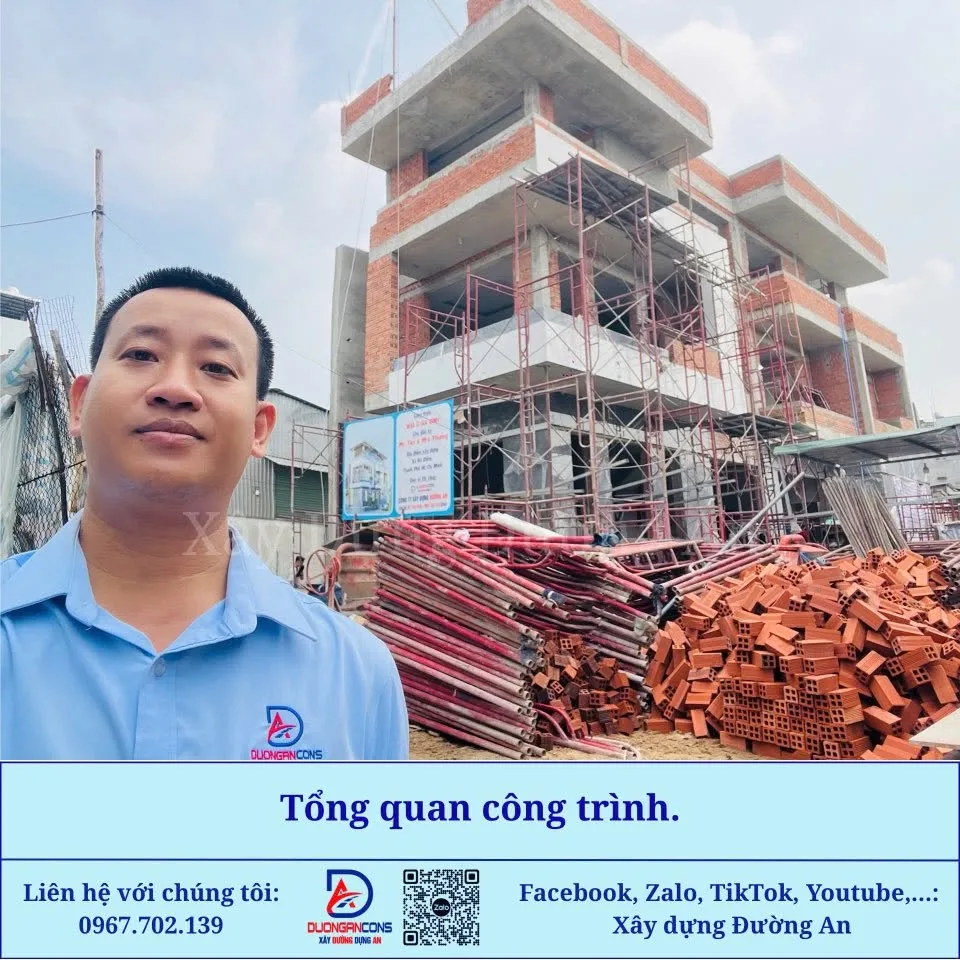 15/11/2025: Xây dựng Đường An - Hoàn thiện xong phần tô trát, ốp lát và đóng trần thạch cao công trình.