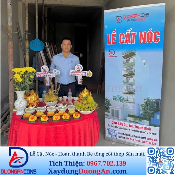 30/03/2026: Xây dựng Đường An - Lễ Cất Nóc - Hoàn thành dầm sàn lầu mái