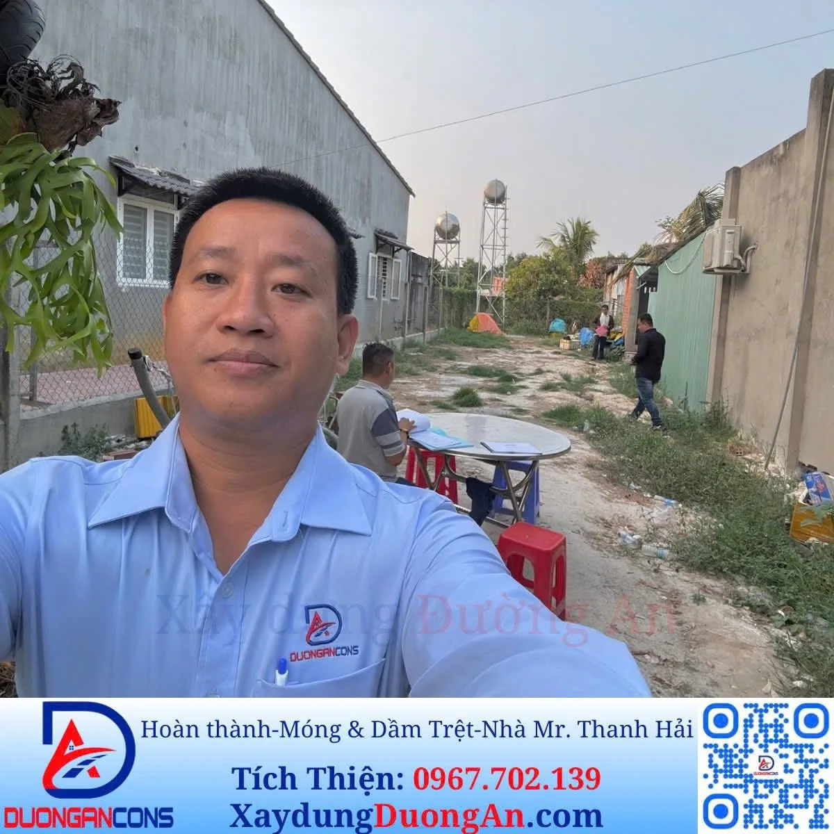 02/06/2026: Xây dựng Đường An - Hoàn thành móng và dầm móng - Nhà phố Mr. Thanh Hải