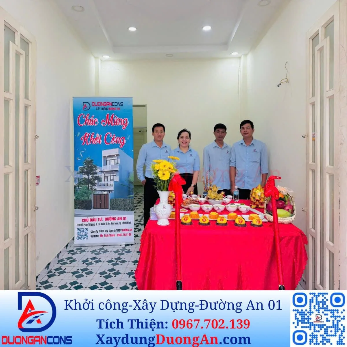 09/04/2026: Xây dựng Đường An - Khởi công - ĐƯỜNG AN 01